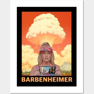 Barbie x Oppenheimer // Barbenheimer Posters and Art